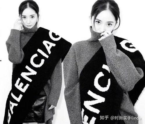 明星网红围巾图片女士,明星网红同款围巾风采展示