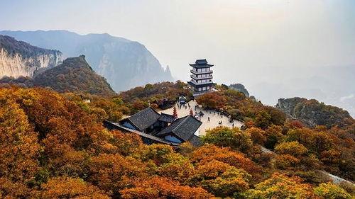 云台山明星网红汉服,网红打卡，古韵新潮共舞