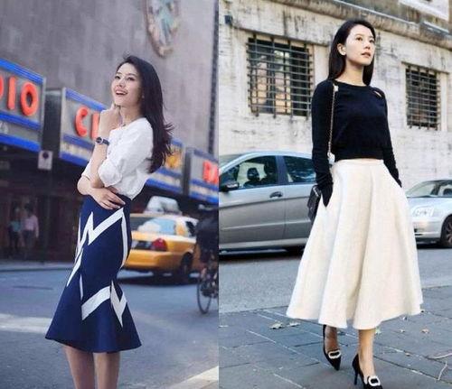 遇到明星网红街拍,镜头下的时尚瞬间